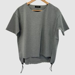 Cop. Copine "Mirka Tee Shirt" Gray Short Sleeve Sweatshirt EU36 ($275)